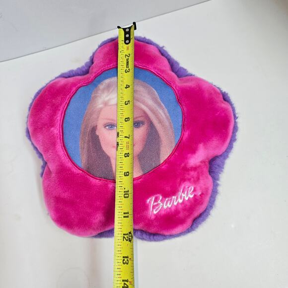 Y2K Vintage Mattel Barbie PIllow Pink Purple Rare - Picture 5 of 6